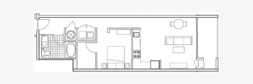 0 For The A6 - Floor Plan, HD Png Download