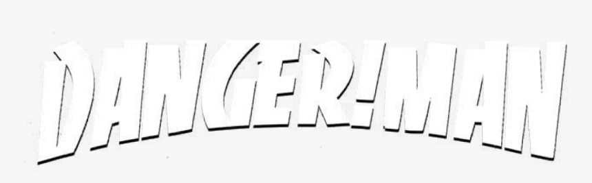Danger Man - Line Art, HD Png Download