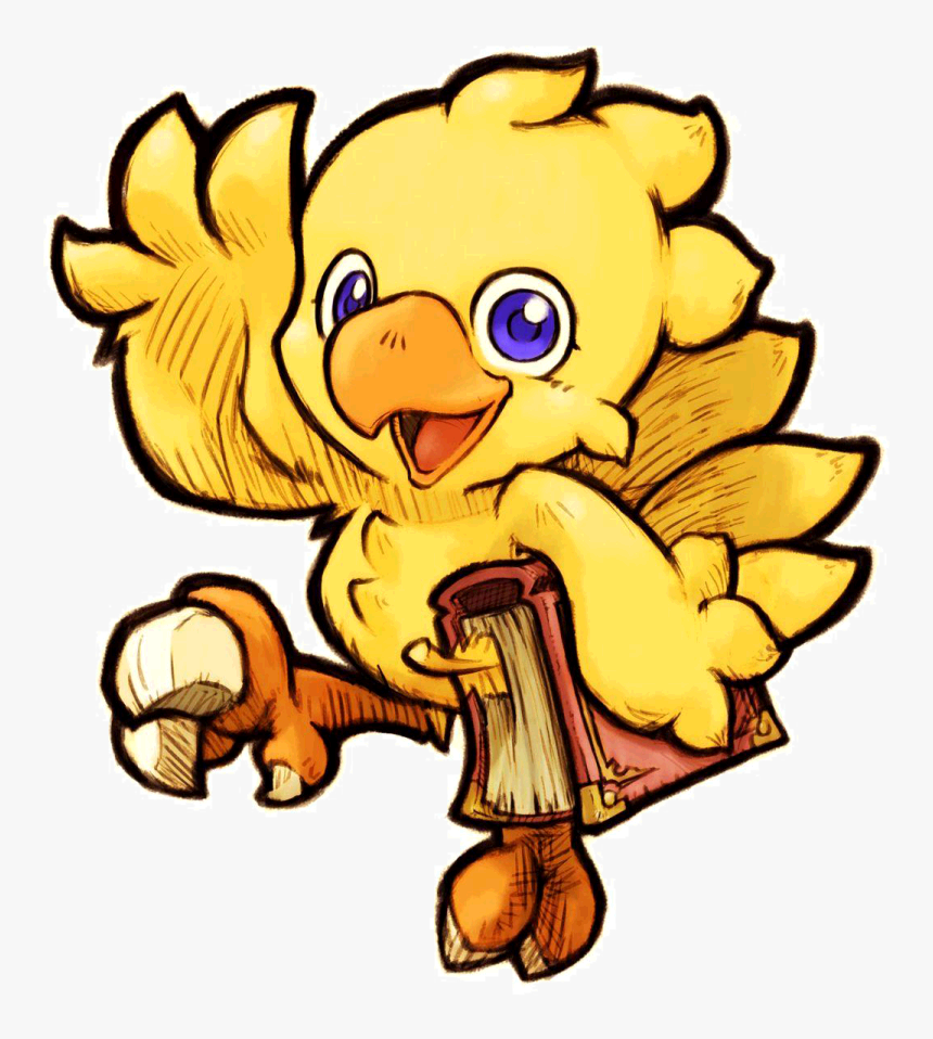 Chocobo - Final Fantasy Chocobo Png, Transparent Png