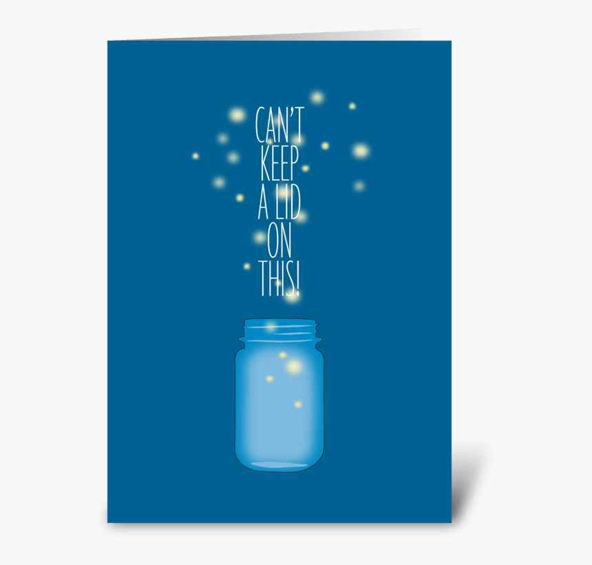 Fireflies Greeting Card - Electronics, HD Png Download