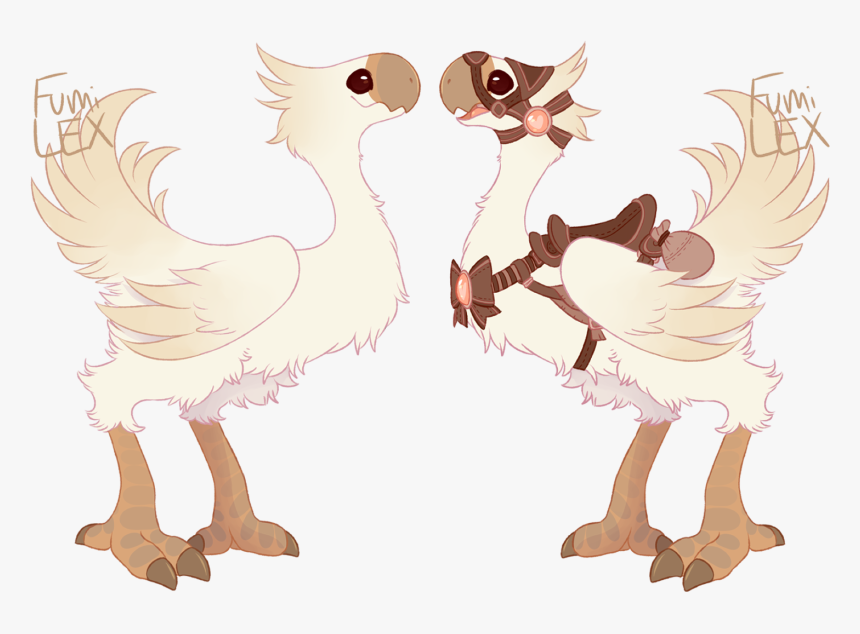 Sugar The Chocobo - Chocobo Fursona, HD Png Download
