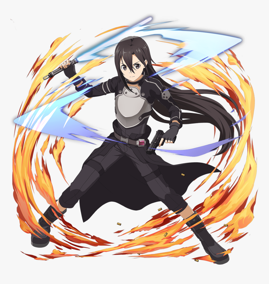 Sword Art Online Memory Defrag Kirito Ggo, HD Png Download