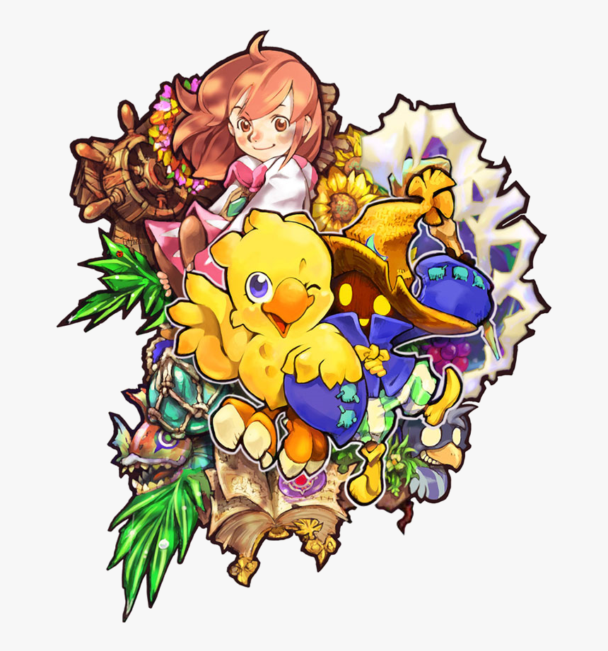 Ff Fables Ct Artwork - Final Fantasy Chocobo Tales Book, HD Png Download
