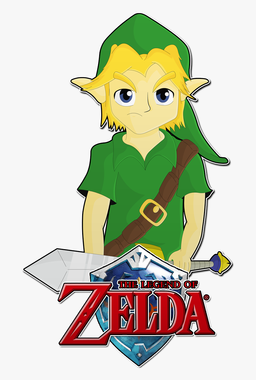 The Legend Of Zelda Logo - Cartoon, HD Png Download