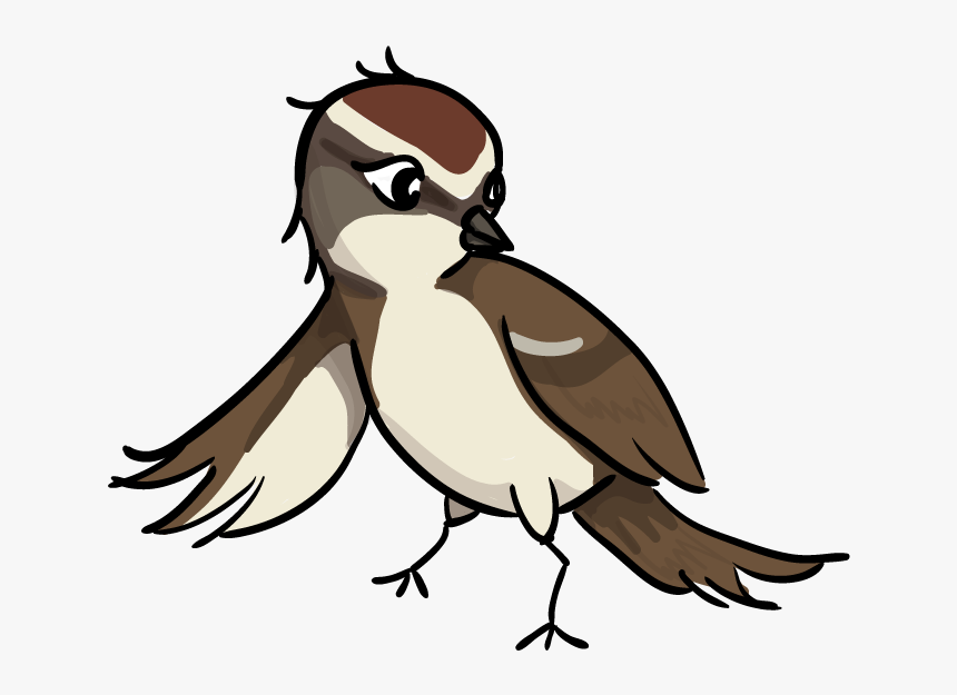 Firefly Clip Art - Sparrow Png Clipart, Transparent Png