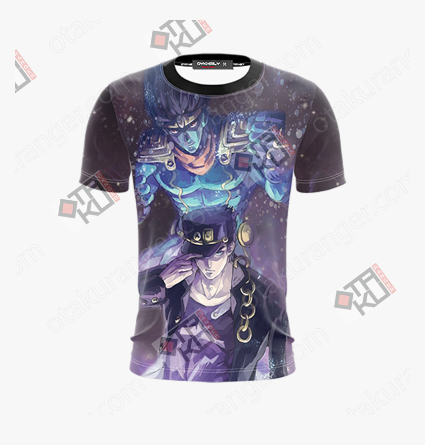 Jojo's Bizarre Adventure Jotaro Shirt, HD Png Download