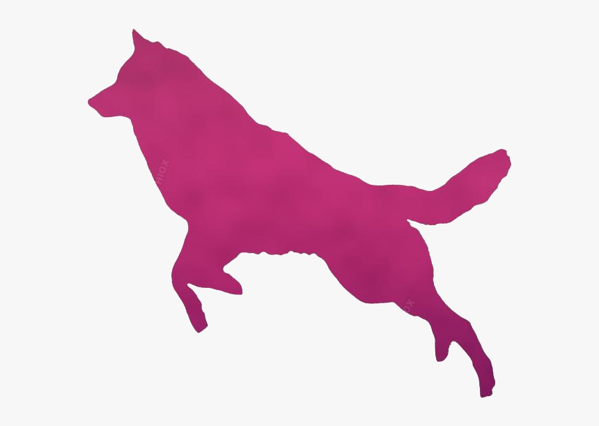 Transparent Wolf Jumping Silhouette, Png Clip Art - Ancient Dog Breeds, Png Download