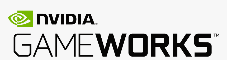 Nv Gameworks Blk V - Nvidia, HD Png Download