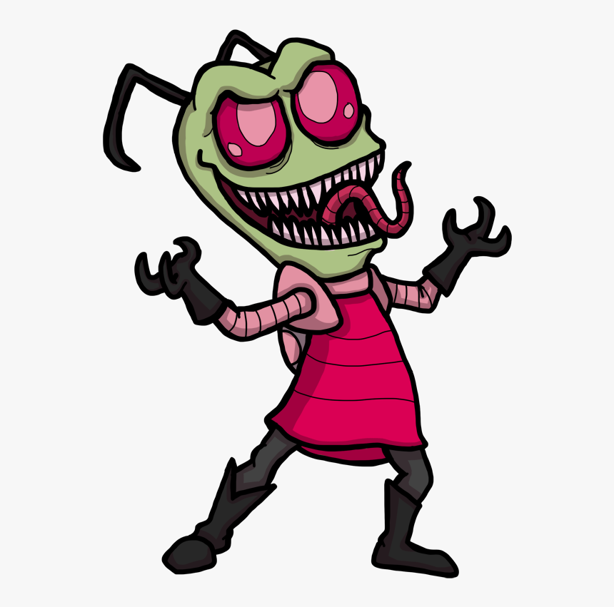 Invader-zim - Cartoon, HD Png Download