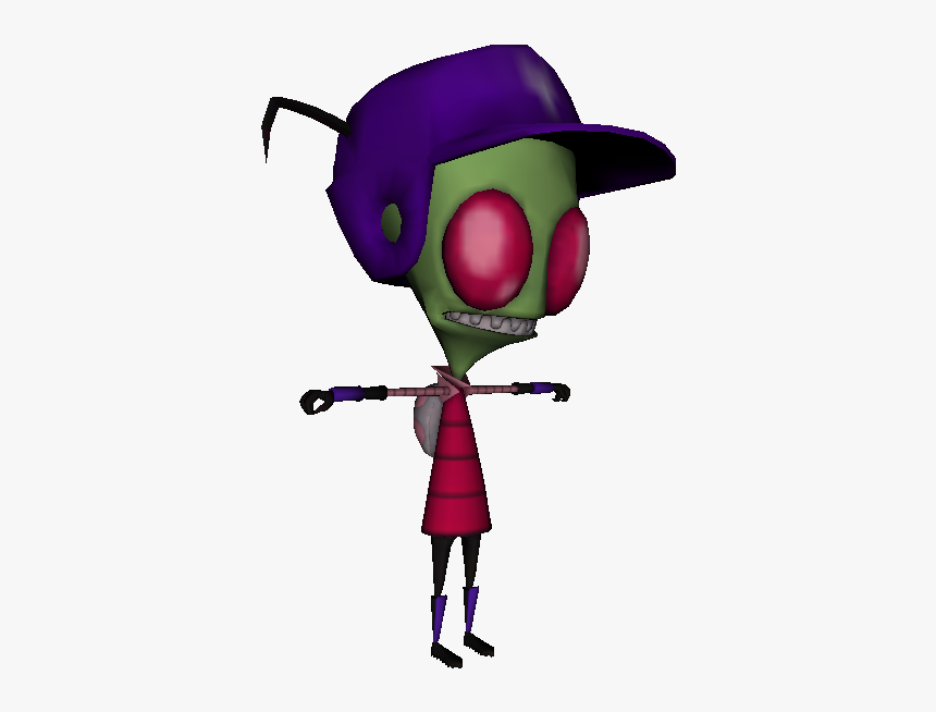 Download Zip Archive - Invader Zim Wii Game, HD Png Download