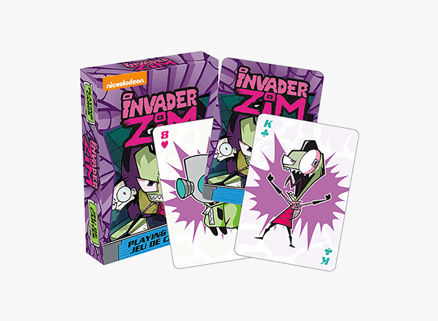 Invader Zim Playing Cards, HD Png Download