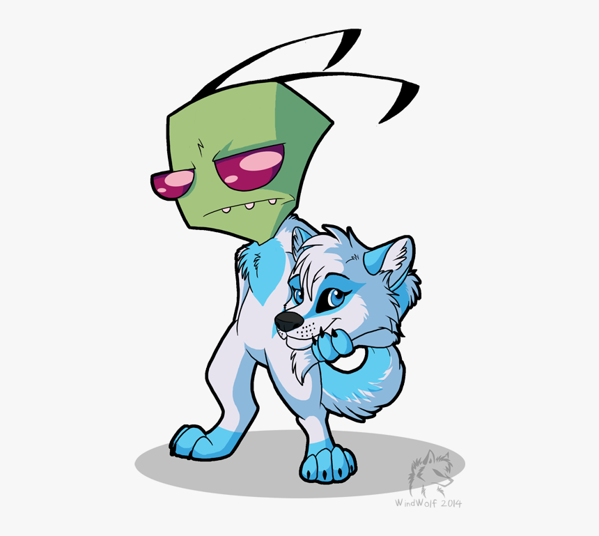 Zim In A Wolf Suit - Cartoon, HD Png Download