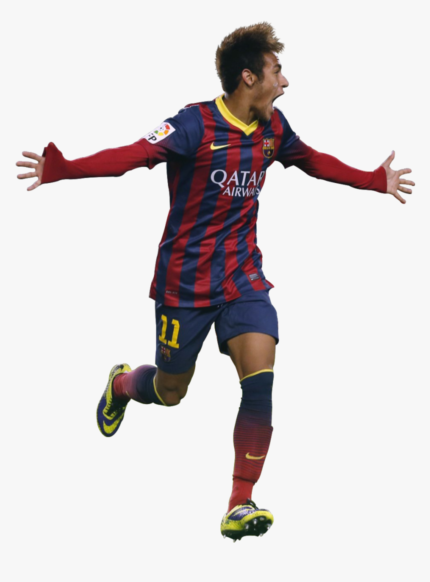 Neymar - Neymar 2014 Png Barcelona, Transparent Png