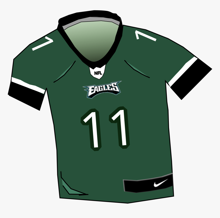 Eagles Jersey Clip Arts - Jersey Clipart Png, Transparent Png