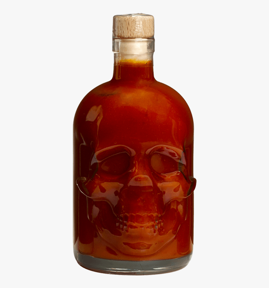 Skulltruepng Small - Skull Hot Sauce Death Wish, Transparent Png