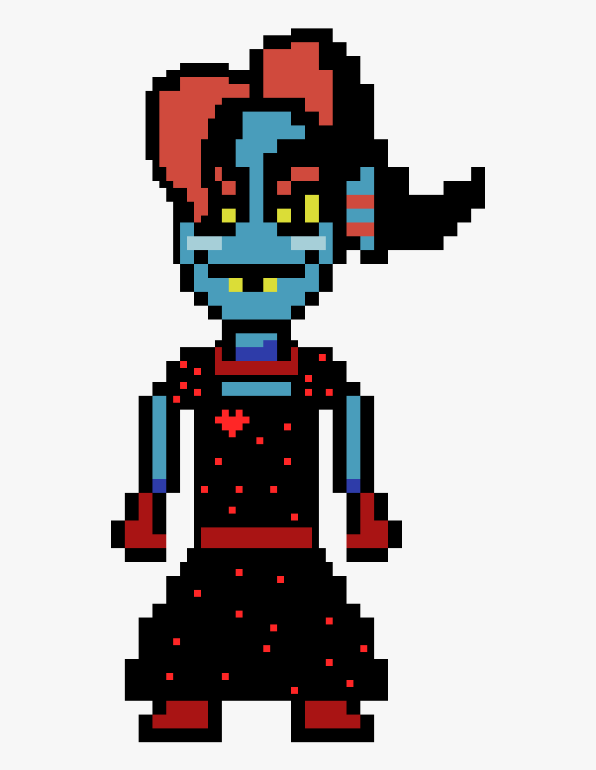 Undyne Png - Party Undyne - Undyne Png, Transparent Png