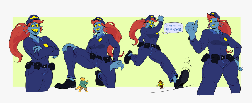 Big Time Cop - Cartoon, HD Png Download