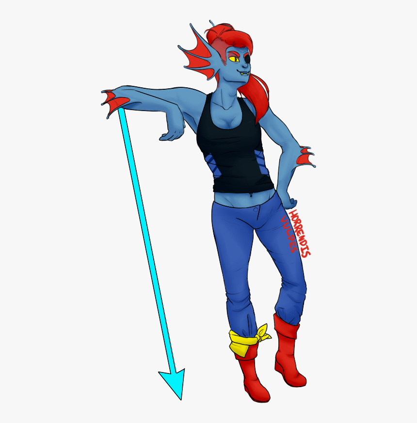 Undyne - Cartoon, HD Png Download