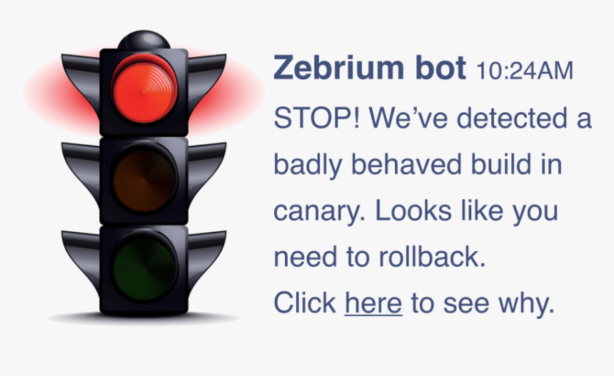 Zebrium Is A Red Light That Stops Badly Behaved Builds - Quotes, HD Png Download