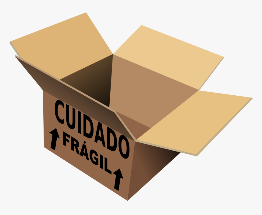 Vector 3d Cardboard Box Png, Transparent Png