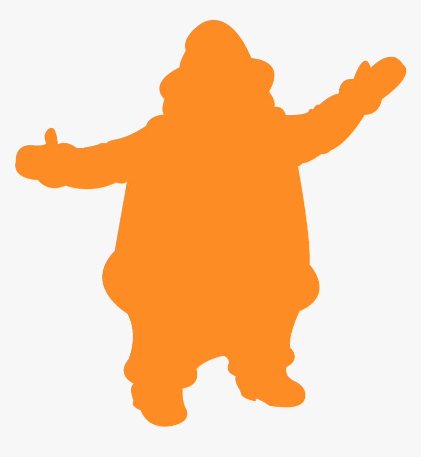 Siluetas De Papa Noel, HD Png Download