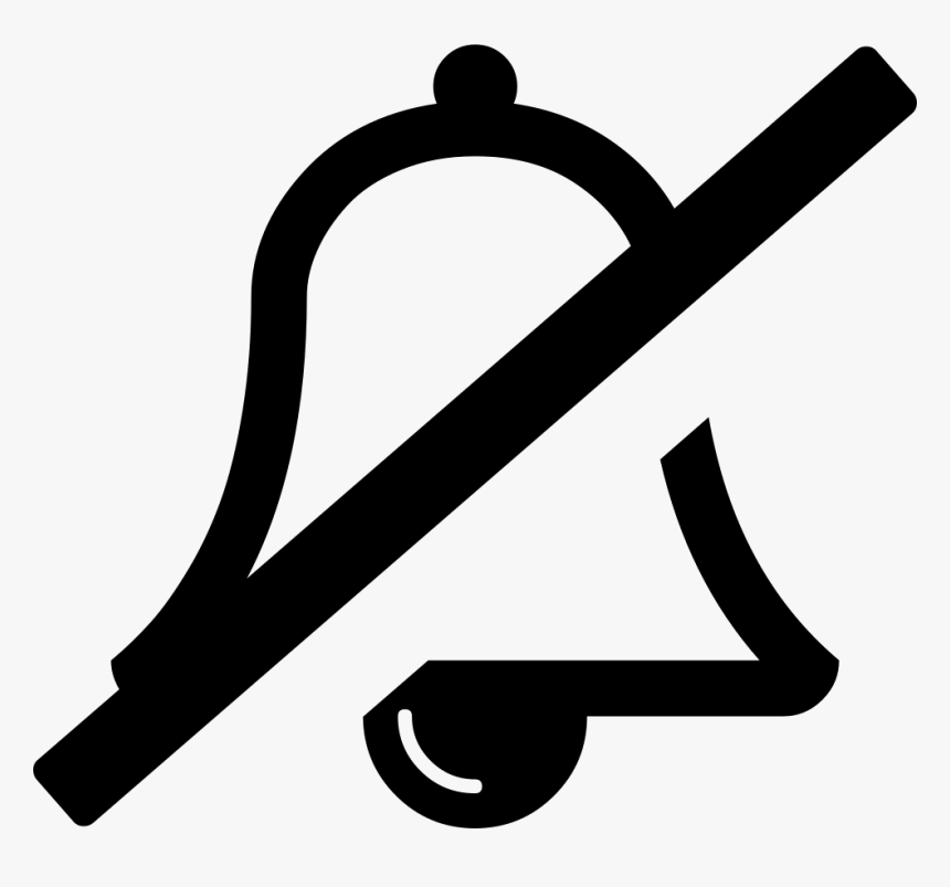 Bell Slash O - Bell Png Icon, Transparent Png