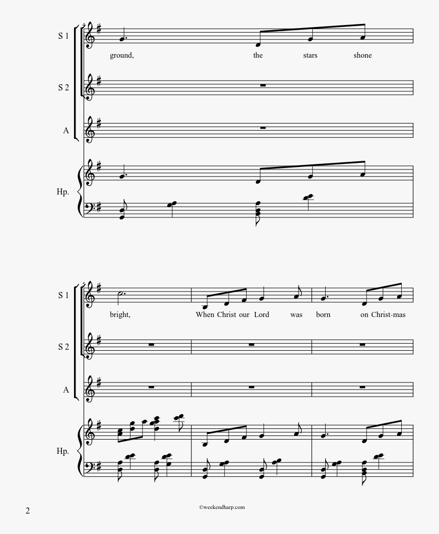 Transparent Snow On The Ground Png - Sheet Music, Png Download