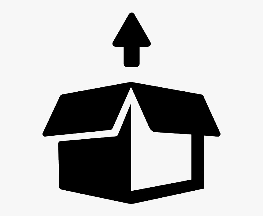 Box Icon Up, HD Png Download