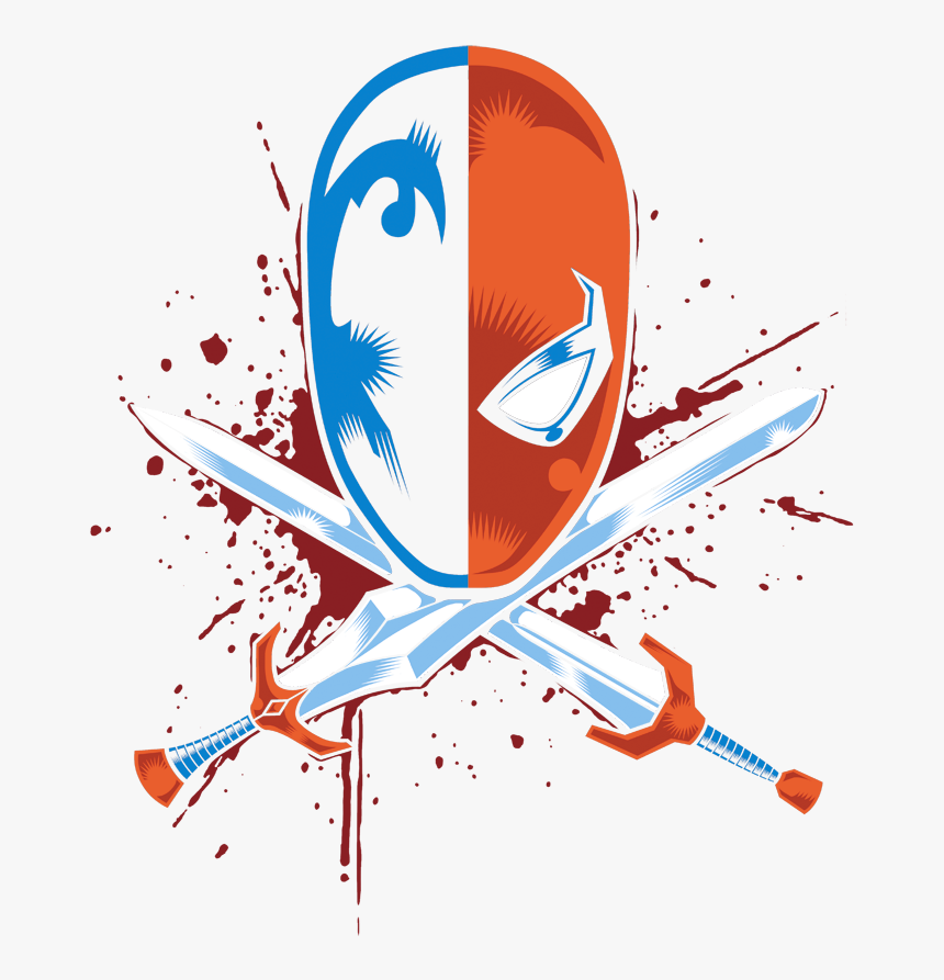 Transparent Crossed Swords Png - Cartoon Blood Splatter, Png Download