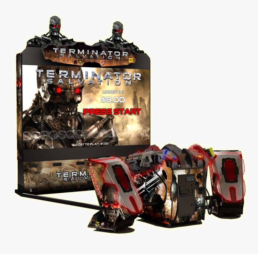 Terminator Salvation Game Arcade, HD Png Download