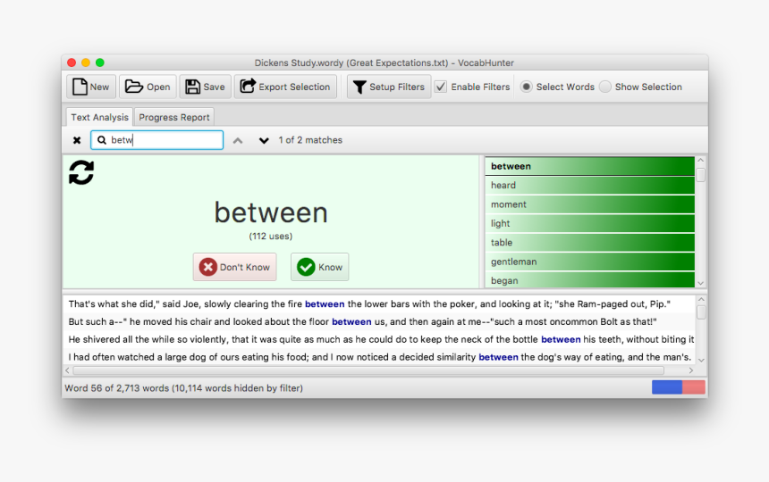 Vocabhunter Search Bar In Action Javafx Search Box, HD Png Download