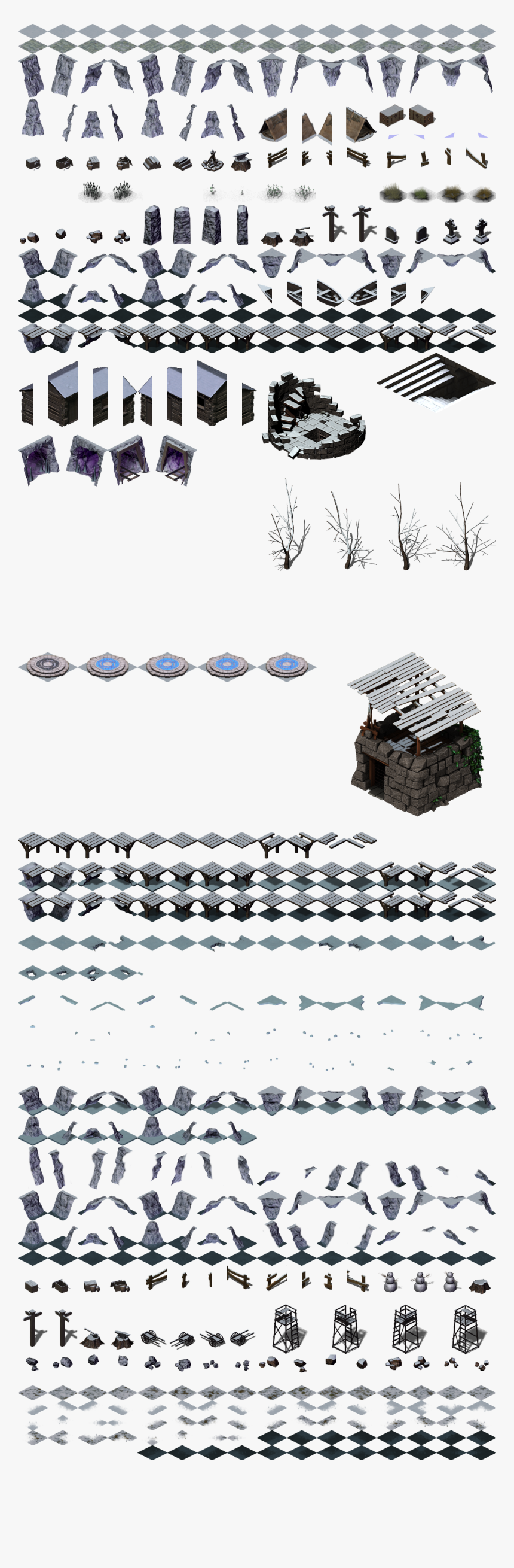 Flare Tileset, HD Png Download