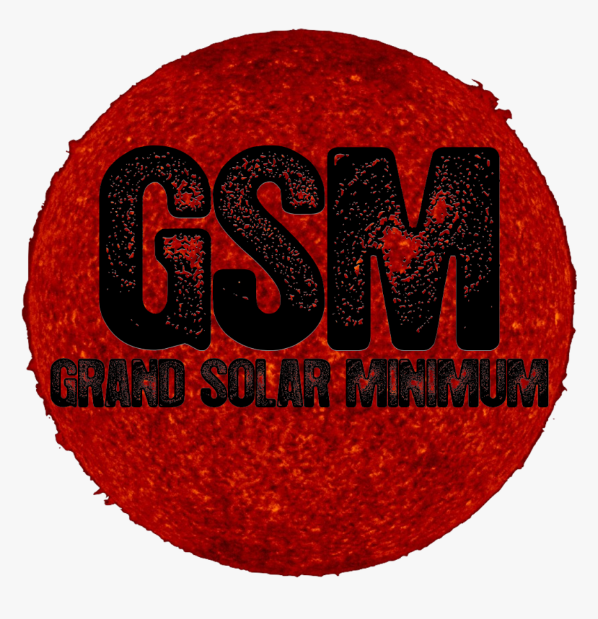 Grand Solar Minimum Climate Change Gsm News - Label, HD Png Download