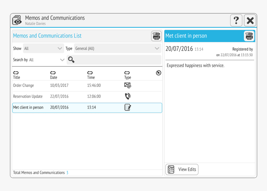 View Memos And Communications - Task Center, HD Png Download