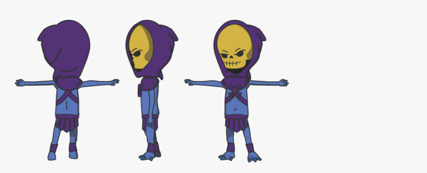 Transparent Skeletor Png - Cartoon, Png Download