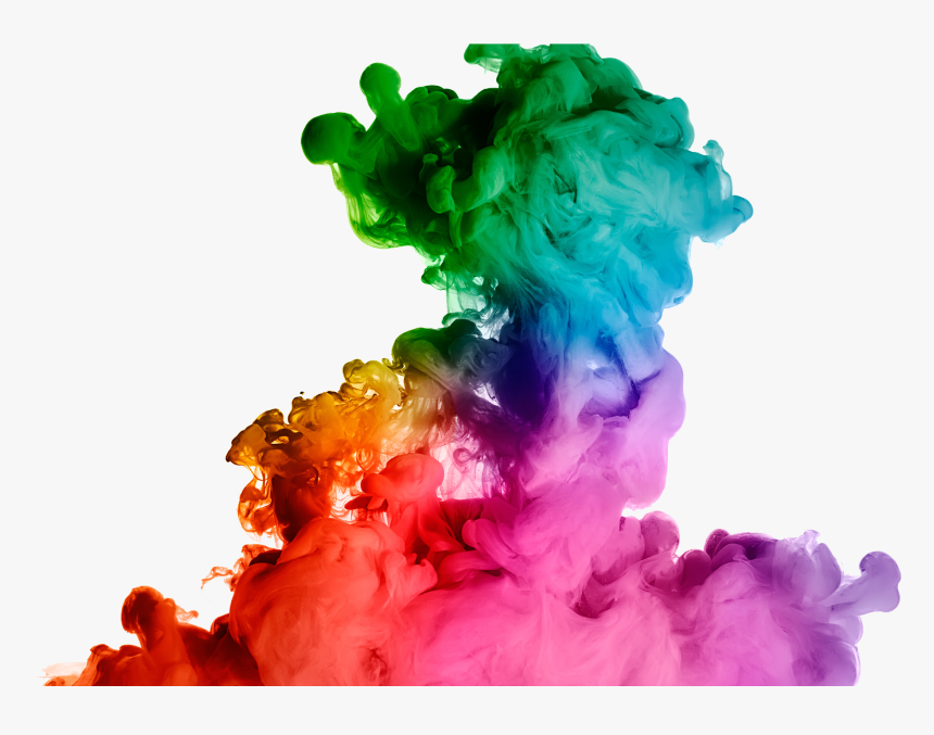 Working With Brutal Honesty And Pragmatism Lakhdata - Rainbow Ink In Water, HD Png Download