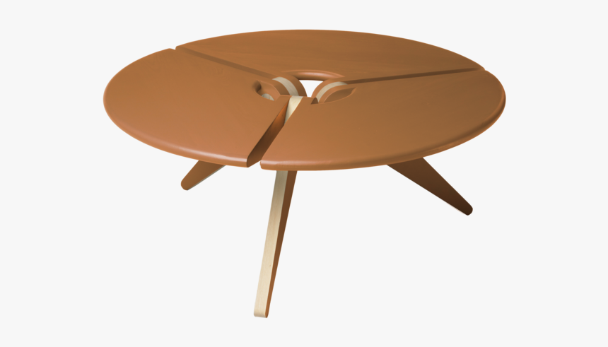 Nbfn Petalply 34roundcoffeetable Yam - Coffee Table, HD Png Download