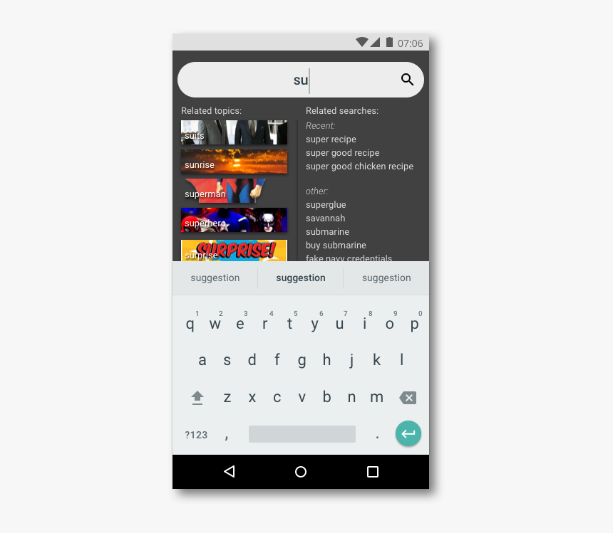 Daily Ui 022 Search Results Search Engine Search Bar - Iphone, HD Png Download