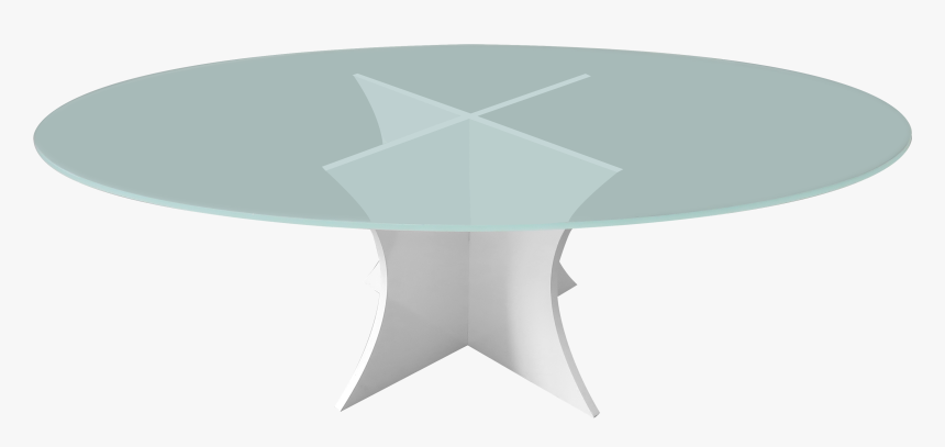 Canterbury Oval Glass Coffee Table 1 - Coffee Table, HD Png Download