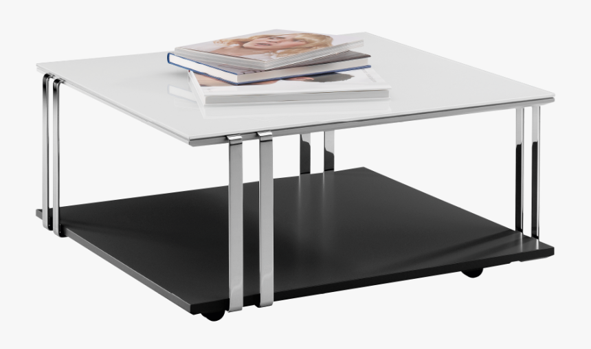 Coffee Table With Casters - Coffee Table, HD Png Download