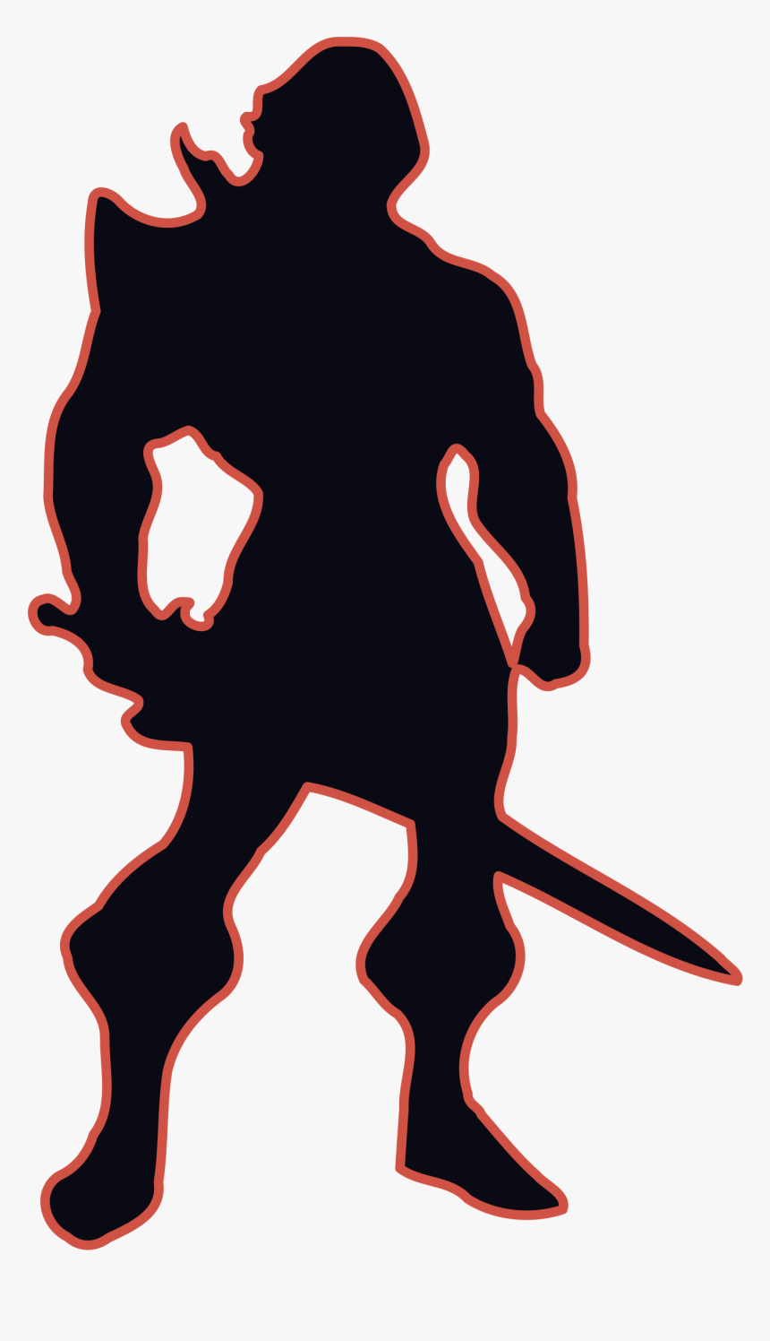 Silhouette,fictional Character,joint - He Man Clip Art, HD Png Download
