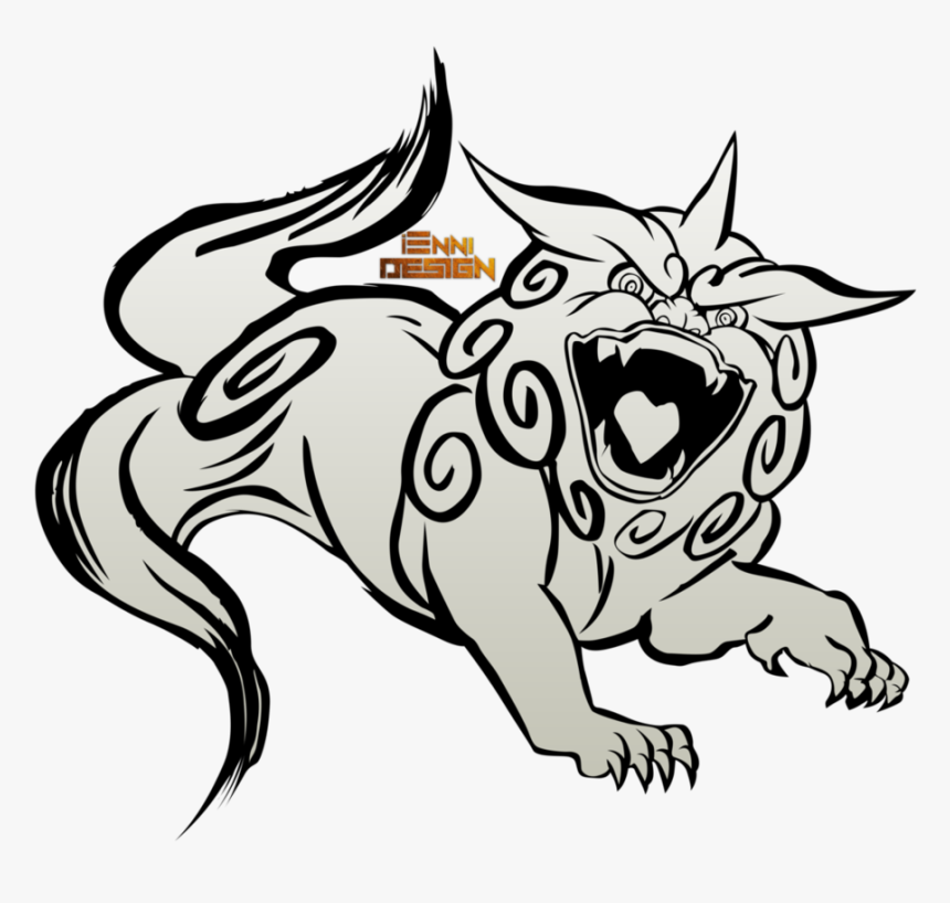 Drawing Lions Ink Transparent Png Clipart Free Download - Sai's Drawing, Png Download