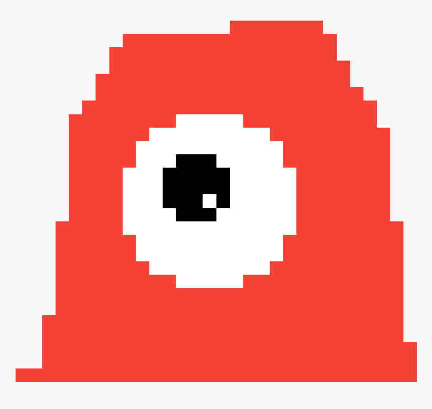 8 Bit Mario Canon , Png Download - Pac Man They Meet, Transparent Png