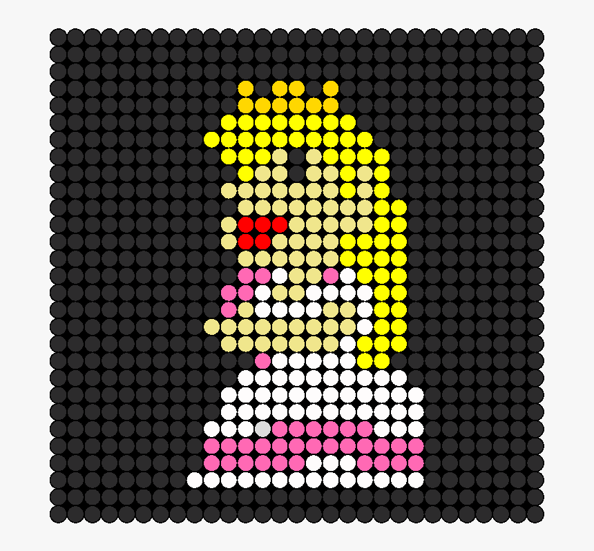 Peach Pixel Art Minecraft