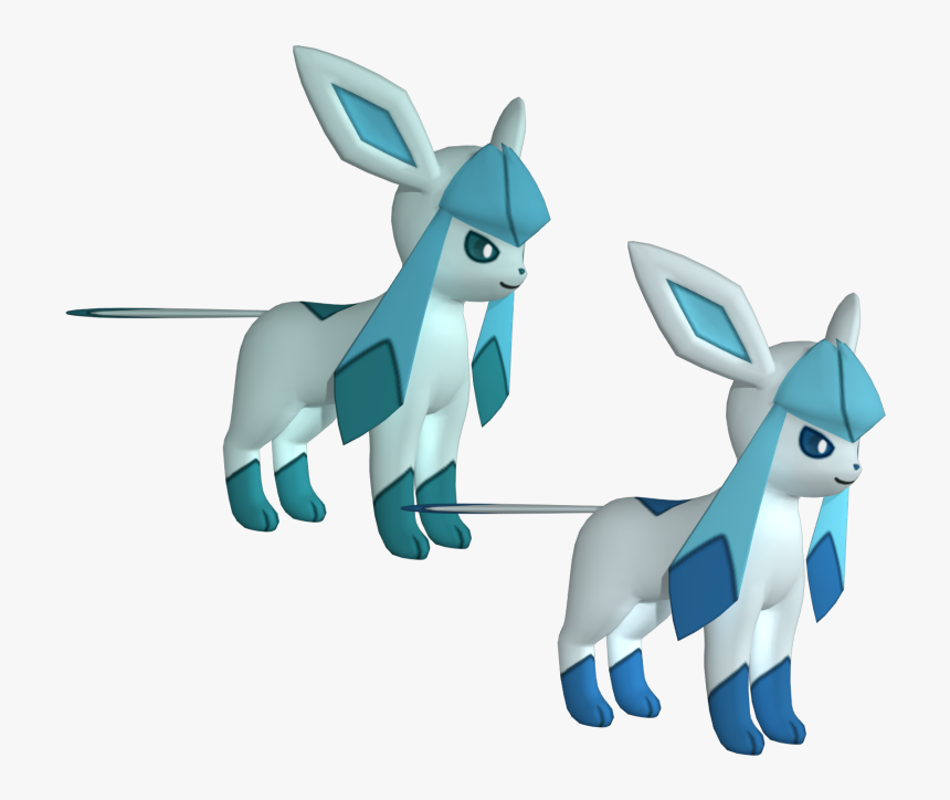 Download Zip Archive - Glaceon 3d Model Free, HD Png Download