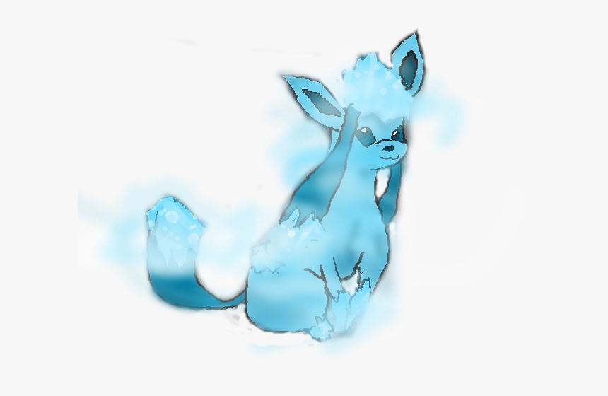 Glaceon Request By - Cartoon, HD Png Download