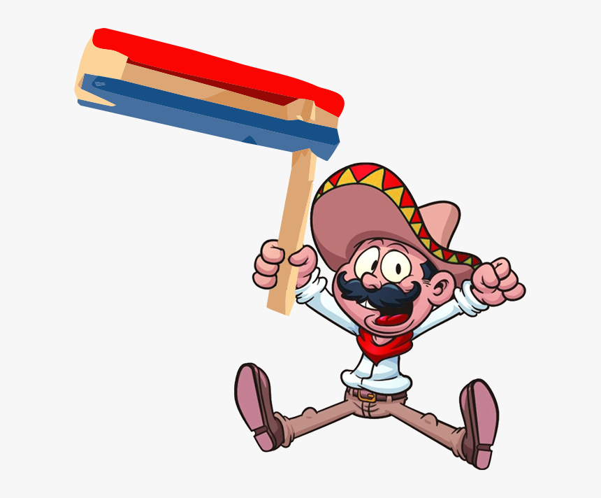 Transparent Purim Clipart - Cartoon Mexican Man, HD Png Download