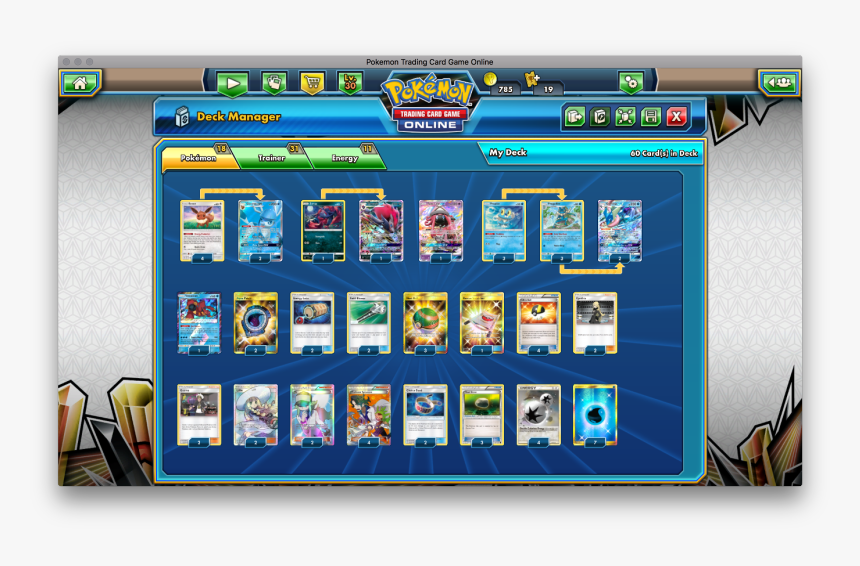 [​img] - Pokemon Glaceon Gx Deck, HD Png Download