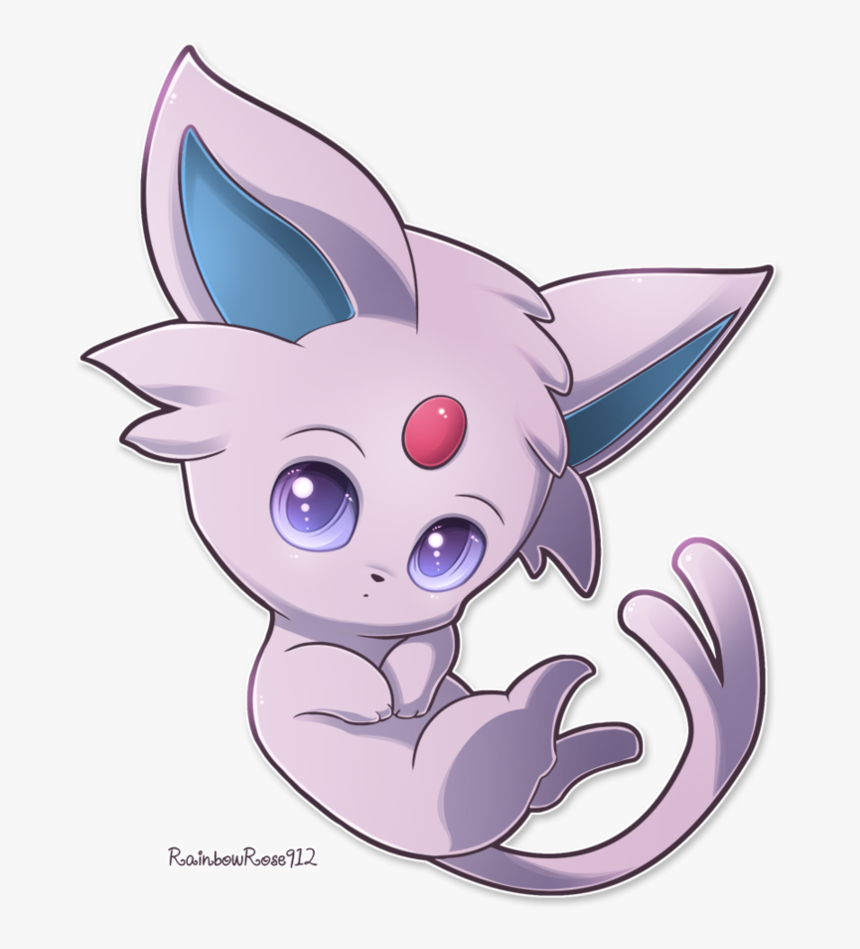 Chibi Espeon, HD Png Download