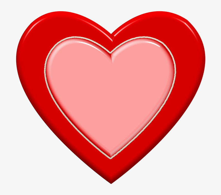 Heart, Red, Love, Romance, Valentine, White, Pearl - รูปภาพ หัวใจ สี แดง สวย ๆ, HD Png Download